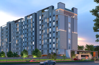 Skyline Fresco 1BHK Studio Fully Furnished Apartment
