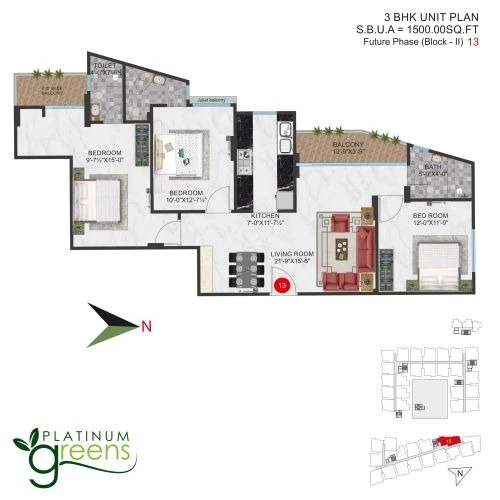 PLATINUM GREENS 2&3 BHK LUXURY APARTMENTS MANSAROVER EXTENSION JAIPUR
